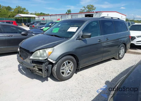 2007 Honda Odyssey Ex-L from USA, damaged, VIN 5FNRL38727B424289